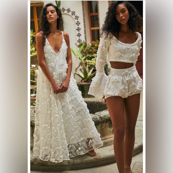 AGUA BY AGUA BENDITA Hierbaluisa Diente De Leon Amancer Maxi Dress NWT - Picture 7 of 15